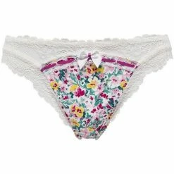 Brigitte Bardot Slip blanc Florilege Couleur blanc