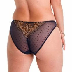 Brigitte Bardot Slip bleu marine Elégance Couleur bleu -Promos Brigitte Bardot Boutique 23825176 500 C