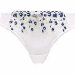 Brigitte Bardot Tanga bleu Poême Couleur bleu