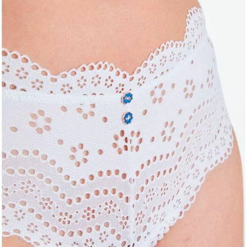 Brigitte Bardot Shorty tanga blanc Faience Couleur blanc 2 Brigitte Bardot Shorty tanga blanc Faience Couleur blanc – Image 2