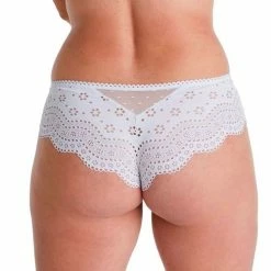 Brigitte Bardot Shorty tanga blanc Faience Couleur blanc 5 Brigitte Bardot Shorty tanga blanc Faience Couleur blanc -Promos Brigitte Bardot Boutique 23825181 500 C