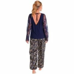 Brigitte Bardot Pyjama bleu marine Verveine Couleur bleu -Promos Brigitte Bardot Boutique 23825185 500 C