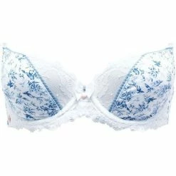 Brigitte Bardot Soutien-gorge ampliforme bleu Colombe Couleur bleu