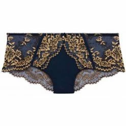 Brigitte Bardot Shorty grande taille bleu marine Elégance Couleur bleu