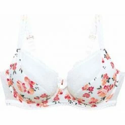 Brigitte Bardot Soutien-gorge emboîtant ivoire Aquarelle Couleur blanc