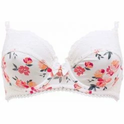 Brigitte Bardot Soutien-gorge corbeille ivoire Aquarelle Couleur blanc