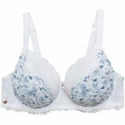 Brigitte Bardot Soutien-gorge emboîtant bleu Colombe Couleur bleu