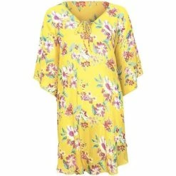 Brigitte Bardot Tunique jaune Froufrou Couleur jaune