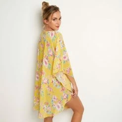 Brigitte Bardot Tunique jaune Froufrou Couleur jaune -Promos Brigitte Bardot Boutique 23835361 500 C