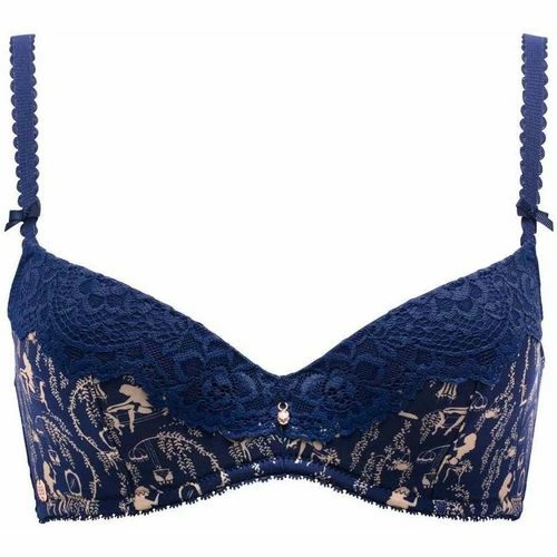 Brigitte Bardot Soutien-gorge ampliforme bleu marine Haute Couture Couleur bleu 1 Brigitte Bardot Soutien-gorge ampliforme bleu marine Haute Couture Couleur bleu