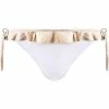 Brigitte Bardot Slip de bain blanc/or Palm Beach by Couleur blanc
